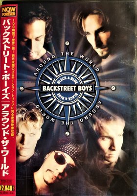 【DVD】新好男孩 Backstreet Boys ~ Around The World ~ 日版二手已拆近全新