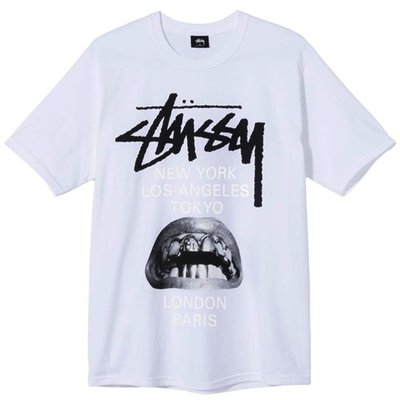 【AYW】STUSSY RICK OWENS WORLD TOUR T-SHIRT 40周年 聯名 T恤 短袖 短T