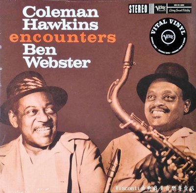 【Verve】Coleman Hawkins Encounters Ben Webster(黑膠唱片)