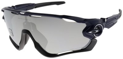 Oakley Jawbreaker太陽眼鏡OO9290-12 Navy |鍍鉻銥偏光鏡片| NIB