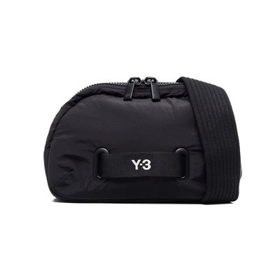 [全新真品代購] Y-3 黑色 LOGO織帶 黑色 腰包 / 背包 (Y3)