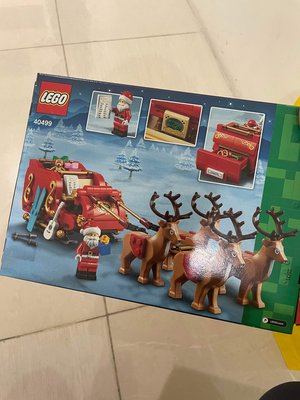 樂高 LEGO 40499 節慶系列 耶誕老人的雪橇 聖誕麋鹿 現貨不用等 聖誕節 交換禮物