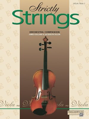 【599免運費】Strictly Strings, Viola / Book 3　AP.16860