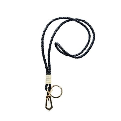 ☆青兒小公主☆MARC JACOBS Braided Leather Lanyard 純皮革 鑰匙/識別證/手機吊帶