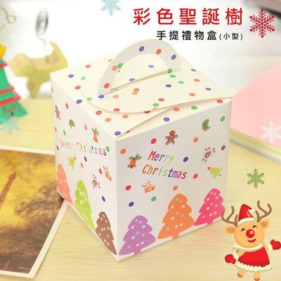 懶兔雜庫-【蛋糕盒款-聖誕禮物盒】包裝盒 餅乾盒 聖誕盒 糖果盒 耶誕節 禮物盒 禮品盒 蘋果盒 交換禮物 聖誕老人