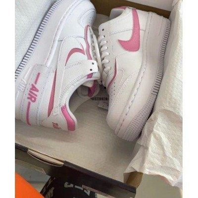 【正品】Nike Air Force 1 Shadow 白粉 情人節 CI0919-102潮鞋