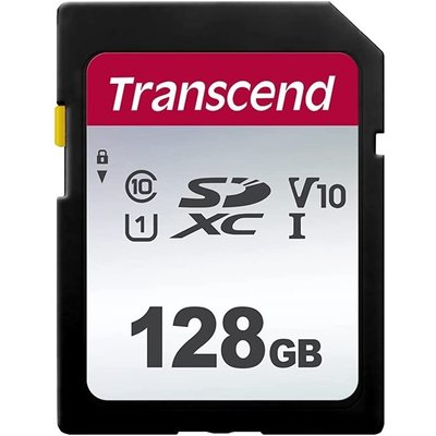《SUNLINK》◎公司貨◎創見 Transcend SDXC 300S 128G 128GB U1 4K 記憶卡