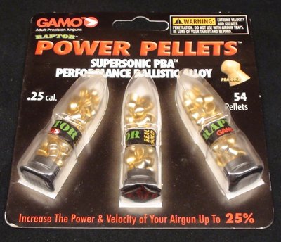 ((( 變色龍 ))) GAMO 6.35mm 18K黃金加速彈 空氣槍用鉛彈 喇叭彈