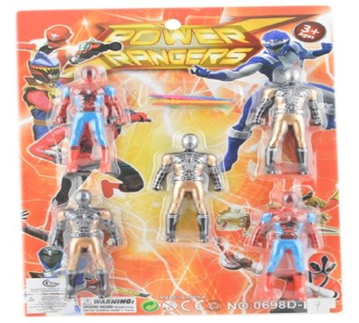 佳佳玩具 ----- 金剛戰士 power rangers 復仇者聯盟 蜘蛛人 機器人 【CF137610】