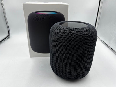 §上進心集團§Apple HomePod 2代 可觸控 藍芽喇叭 藍芽音響 黑 漂亮極新 保固2025/2 盒裝 蘋果 12