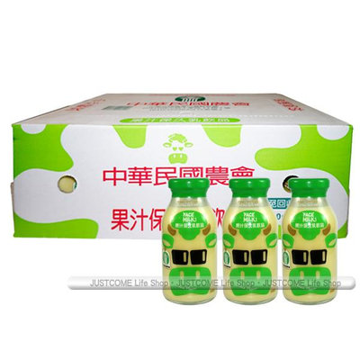 【台農乳品】 果汁保久乳飲品(200ml x24瓶/箱)_宅配免運費