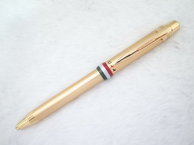 A546 Orobianco 日本製 金色全金屬多功能筆(6.5成新)