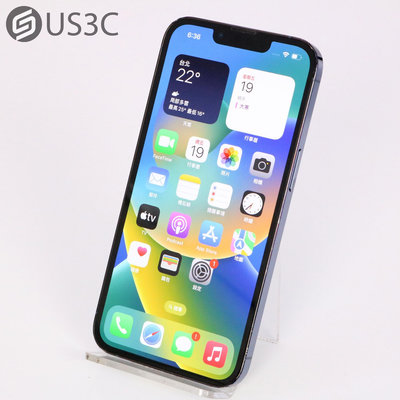 【US3C-高雄店】公司貨 Apple iPhone 13 Pro 256G 藍色 6.1吋 OLED顯示器 臉部辨識 UCare延長保固六個月
