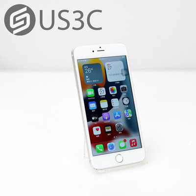 【US3C-桃園春日店】【一元起標】蘋果 Apple iPhone 6S Plus 128G 5.5吋 銀 1200萬畫素 支援Touch ID