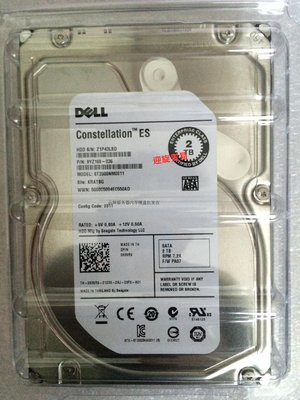 Dell/戴爾 2TB SATA 7200轉3.5寸伺服器硬碟ST2000NM0011 0835R9