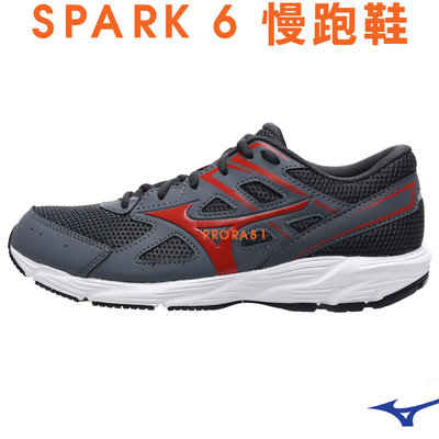 Mizuno K1GA-210373 灰色 基本款慢跑鞋/SPARK 6/X10外底/ 069M