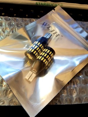 6000k LED T15 w16w 倒車燈 54 SMDs  Power Canbus Osram Philips