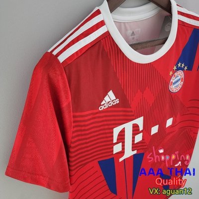 100％原廠 Soccer Jersey 10th consecutive championship Shirt Bayern Kit足球短袖訓練服