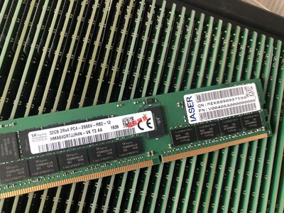 浪潮 32G 2RX4 PC4-2666V 32G DDR4 2666 ECC REG 伺服器記憶體條