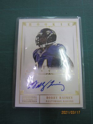 #換新收藏#[BOBBY RAINEY][RC][新人簽名卡/49][NFL][美式足球]~2012-13~有問題請提問