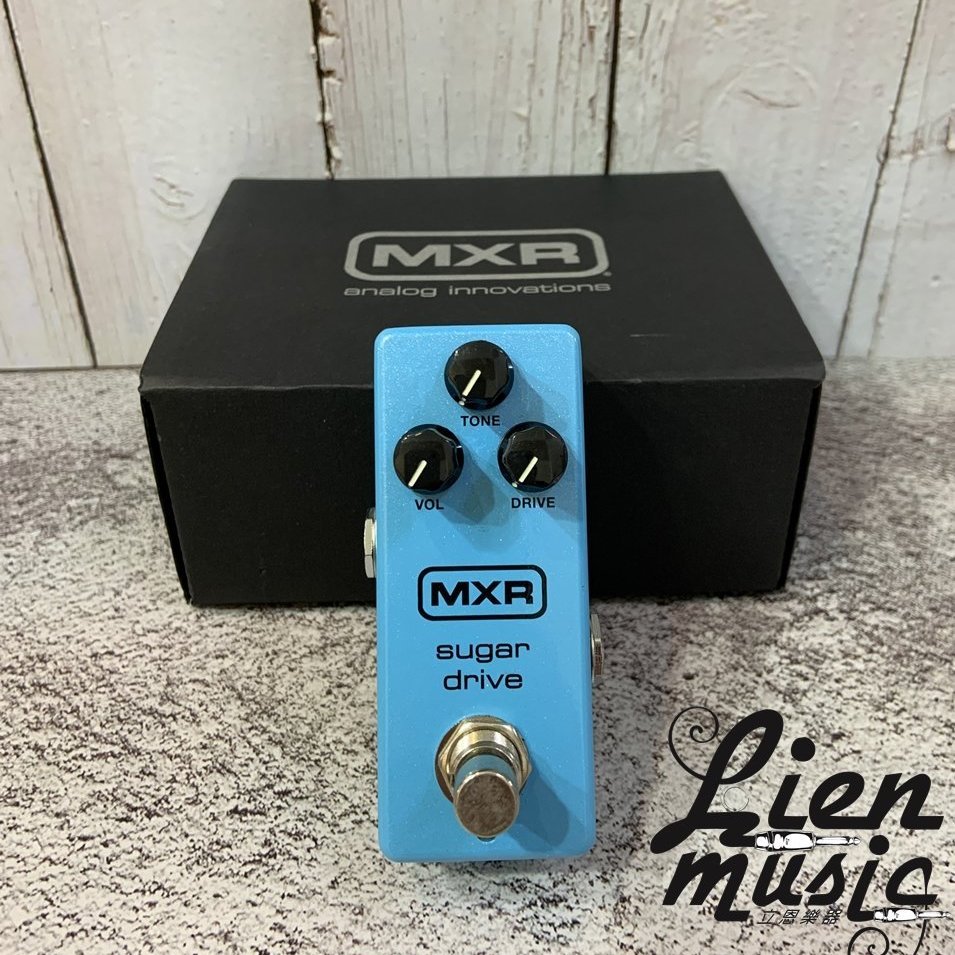 『立恩樂器』免運公司貨 MXR Sugar Drive 破音 效果器 M294 附原廠變壓器 M-294 DUNLOP