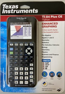 展譽購物網(台灣公司貨保固一年)TI-84 Plus CE Python 彩色版繪圖計算機