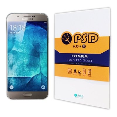 【蘆洲IN7】PSD Samsung Galaxy A8 9H 0.33m鋼化玻璃保護貼 強化玻璃貼 9H 鋼化膜 蘆洲