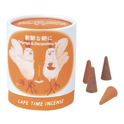 【日本香堂】Nippon Kodo 咖啡時光錐形薰香-清新的早晨(公雞)［現貨/開發票］