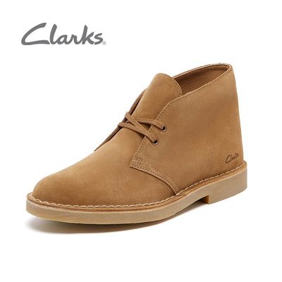 clarks其樂男鞋2021秋款Desert Boot2經典復古英倫沙漠靴情侶短靴