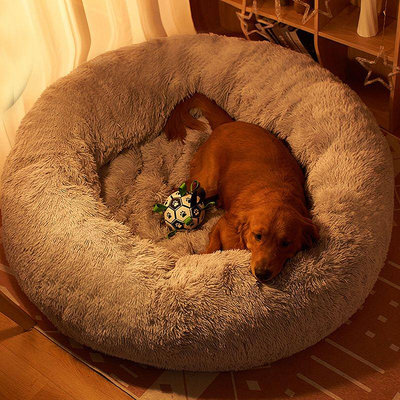 寵物窩狗窩冬季保暖長絨阿拉斯加金毛大型犬大狗窩狗墊子狗沙發寵物用品