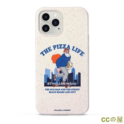 韓國ins pizza life 老爺爺iphone13pro/12promax蘋果11/xr手機殼-MIKI精品