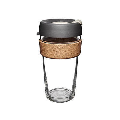 ☘ 小宅私物 ☘ 澳洲 KeepCup 軟木隨行杯 L (重烘焙) 環保杯 隨行杯 現貨 附發票 玻璃隨身咖啡杯