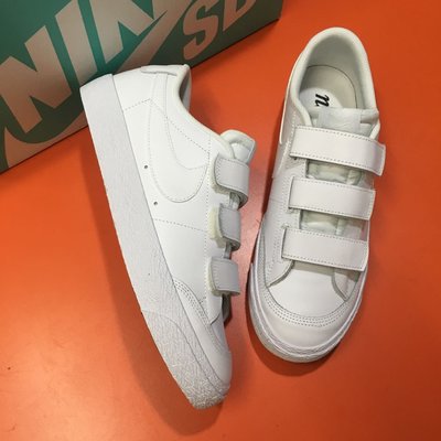 Nike SB 運動休閒鞋 黏貼帶運動鞋 白鞋 8/26cm~11/29cm