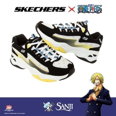 SKECHERS x ONE PIECE D'LITES 896036BKMT 航海王聯名款 香吉士 男女潮鞋正品