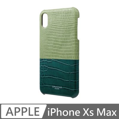 【現貨】ANCASE Gramas iPhone Xs Max 日本時尚背蓋手機殼- Amazon 綠