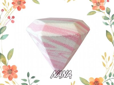 ♡NANA♡Belle Madame 貝麗瑪丹~大理石紋鑽石美妝蛋(1入) 盒裝 無縫美妝蛋
