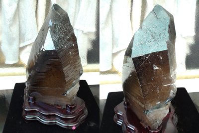 ~shalin-crystal~巴西黑綠碧璽水晶骨幹~4.65公斤~完整原礦~值得收藏!