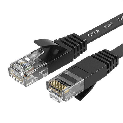 【易控王】12米CAT6扁平網路線RJ45網路線 純銅線材水晶頭 扁線 ADSL 超薄高速網路線(30-606)