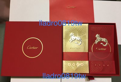 (硬盒式禮盒裝40入)Cartier 紅包袋 金豹(恭賀新禧)卡地亞 精品 新年(另 2022年 LV