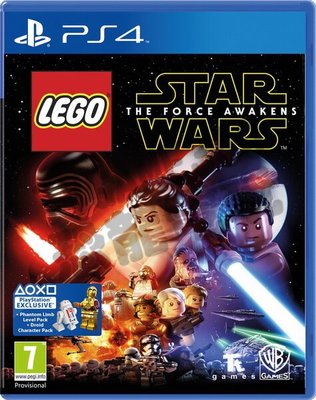 【全新未拆】 PS4 樂高星際大戰：原力覺醒 LEGO Star Wars : The Force Aw【台中恐龍電玩】