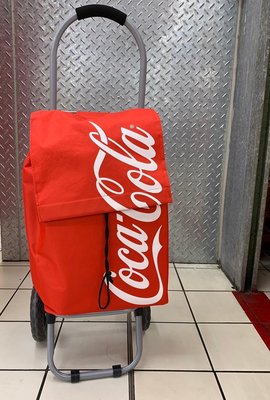 Coca Cola經典購物車 可口可樂經典手推車