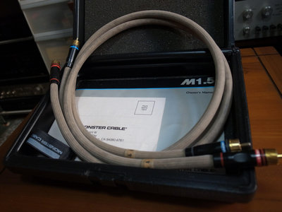 MONSTER CABLE M1.5  訊號線  1米 / 一對 / RCA