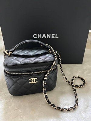 （已售出）全新 Chanel 手提化妝包 化妝箱包Jennie同款