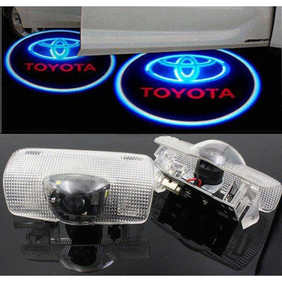 一組2入Toyota 豐田 sienta chr YARIS裝照地燈迎賓燈 LED車門燈 照地燈 投影燈 免改裝-車公館