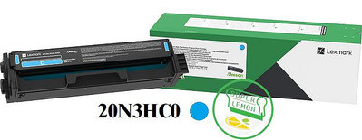 Lexmark CX331adwe 彩色鐳射印表機-原廠藍色高容量碳粉(20N3HC0)