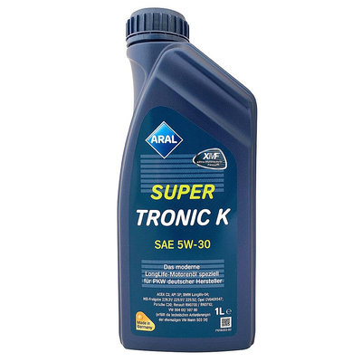 亞拉 ARAL SuperTronic K 5W-30 新全合成長效機油