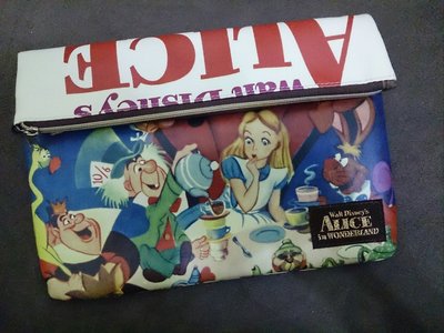 迪士尼 (現貨) 愛麗絲Alice手拿包 存摺印章卡片收納包