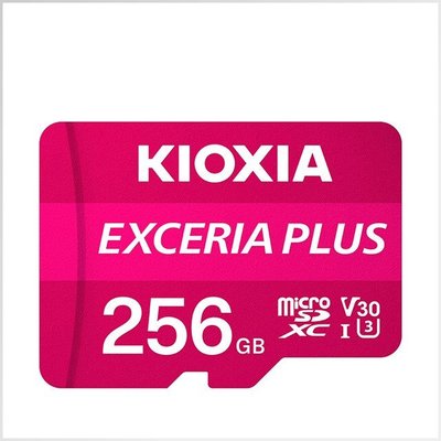 小青蛙數位 KIOXIA 鎧俠 256G 記憶卡 EXCERIA PLUS Micro SDXC U3 M303 公司貨