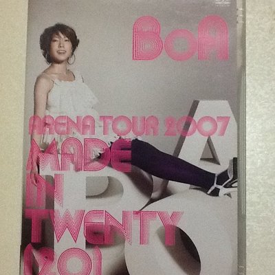 拉奇音樂～寶兒BoA Arena Tour 2007 Made in Twenty (20)DVD 二手保存