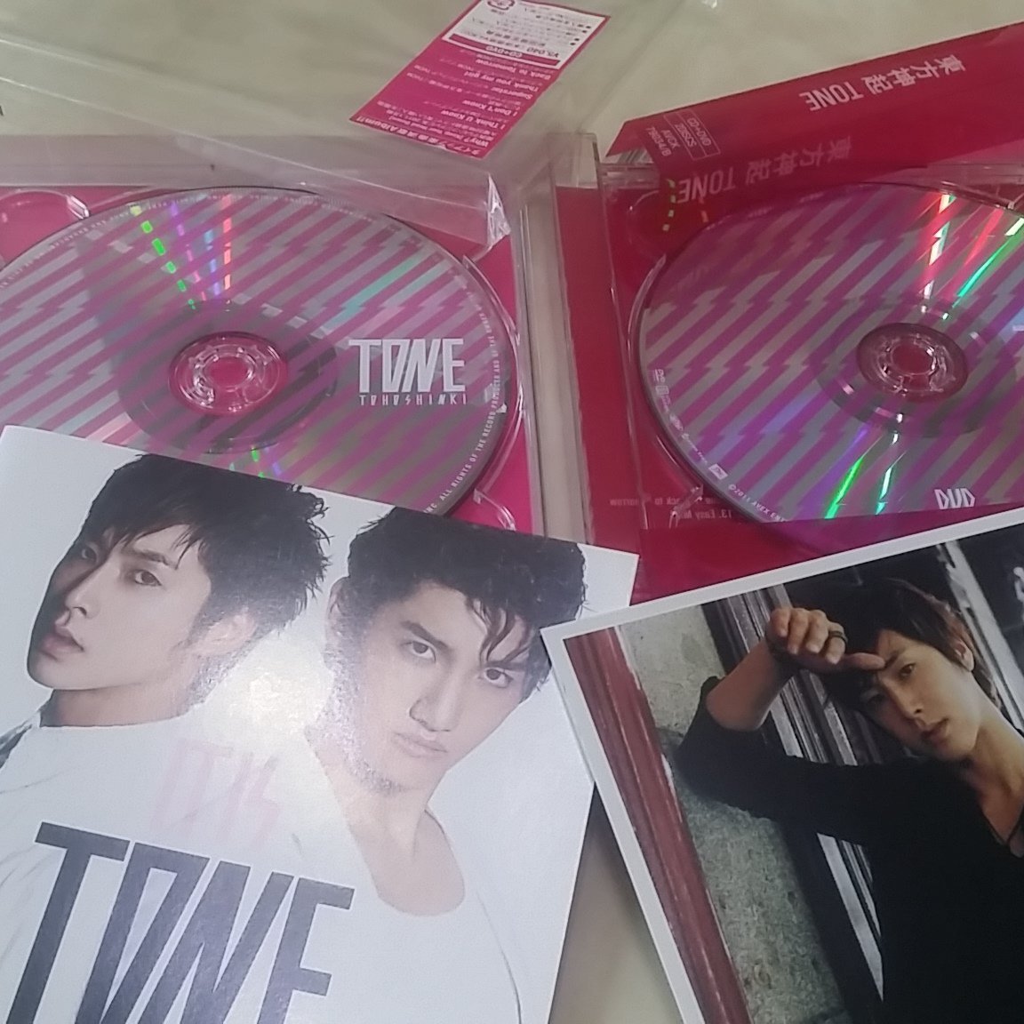 Tohoshinki Tvxq 東方神起tone 日本初回限定版cd Dvd A 允浩卡 Jyj Yahoo奇摩拍賣